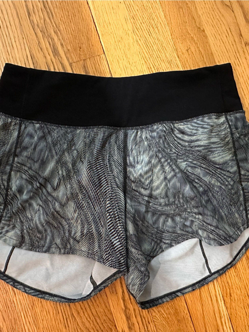 Women's Black, Blue, and Gray